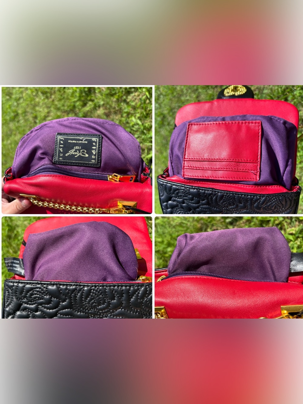 Sharif Quilted Leather Crossbody Bag - Picture 8 of 17